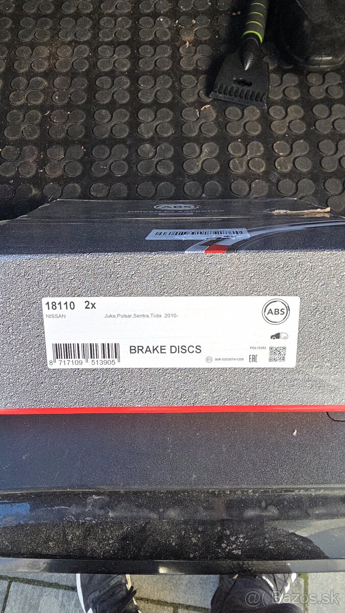 Predne brzdy nissan juke