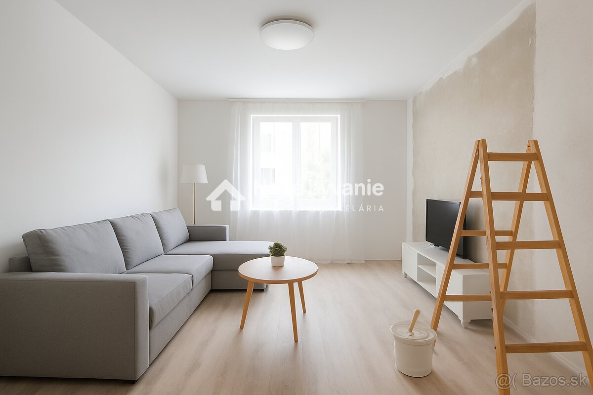 3-izbový byt s loggiou