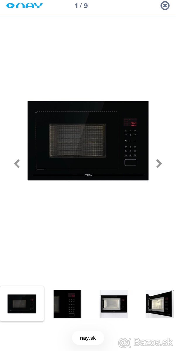 Mikrovlnná rúra Mora