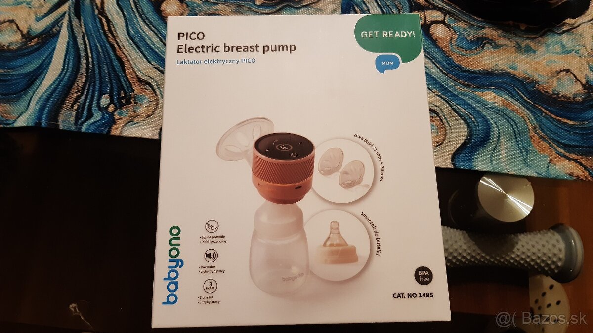 Elektrická odsávačka mlieka