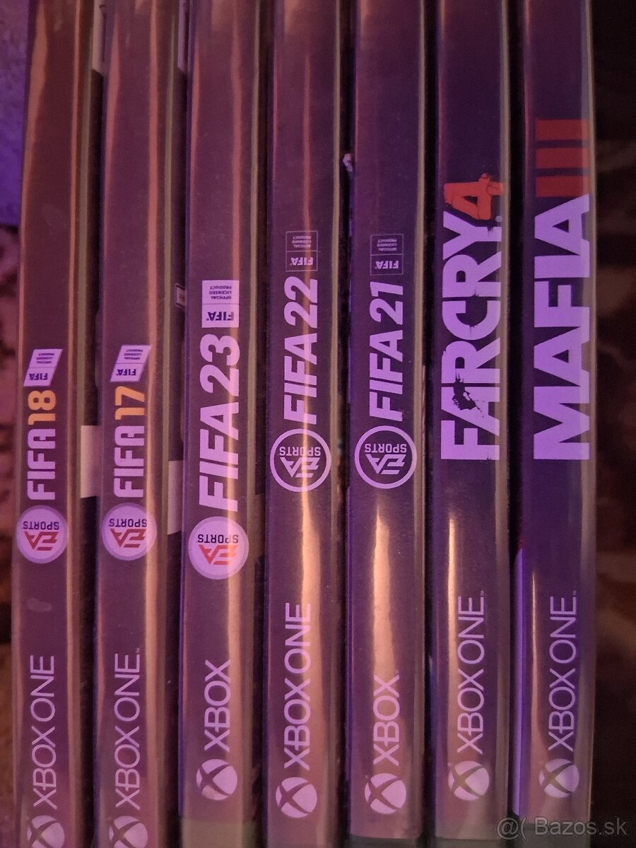 Predám hry na Xbox One.