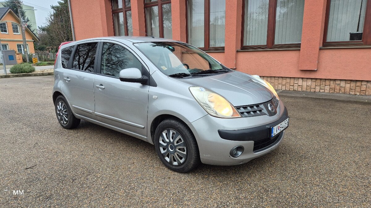 Nissan Note, 1.6 benzín, automatická prevodovka ,