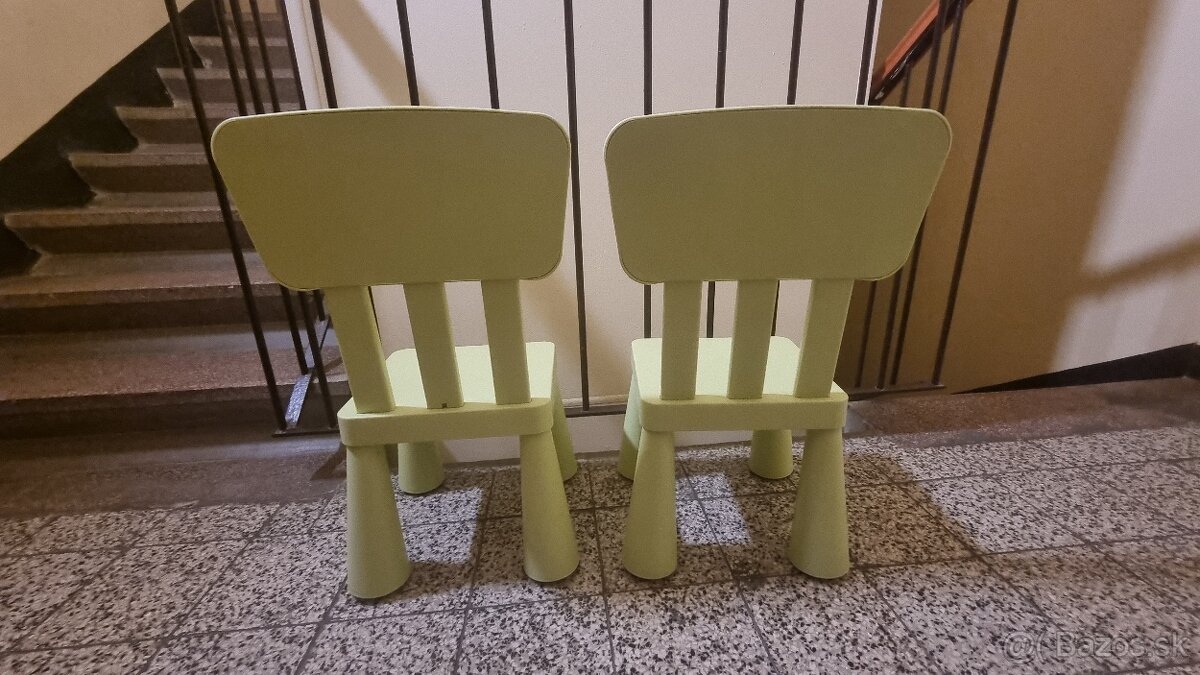 Stoličky Ikea mamut