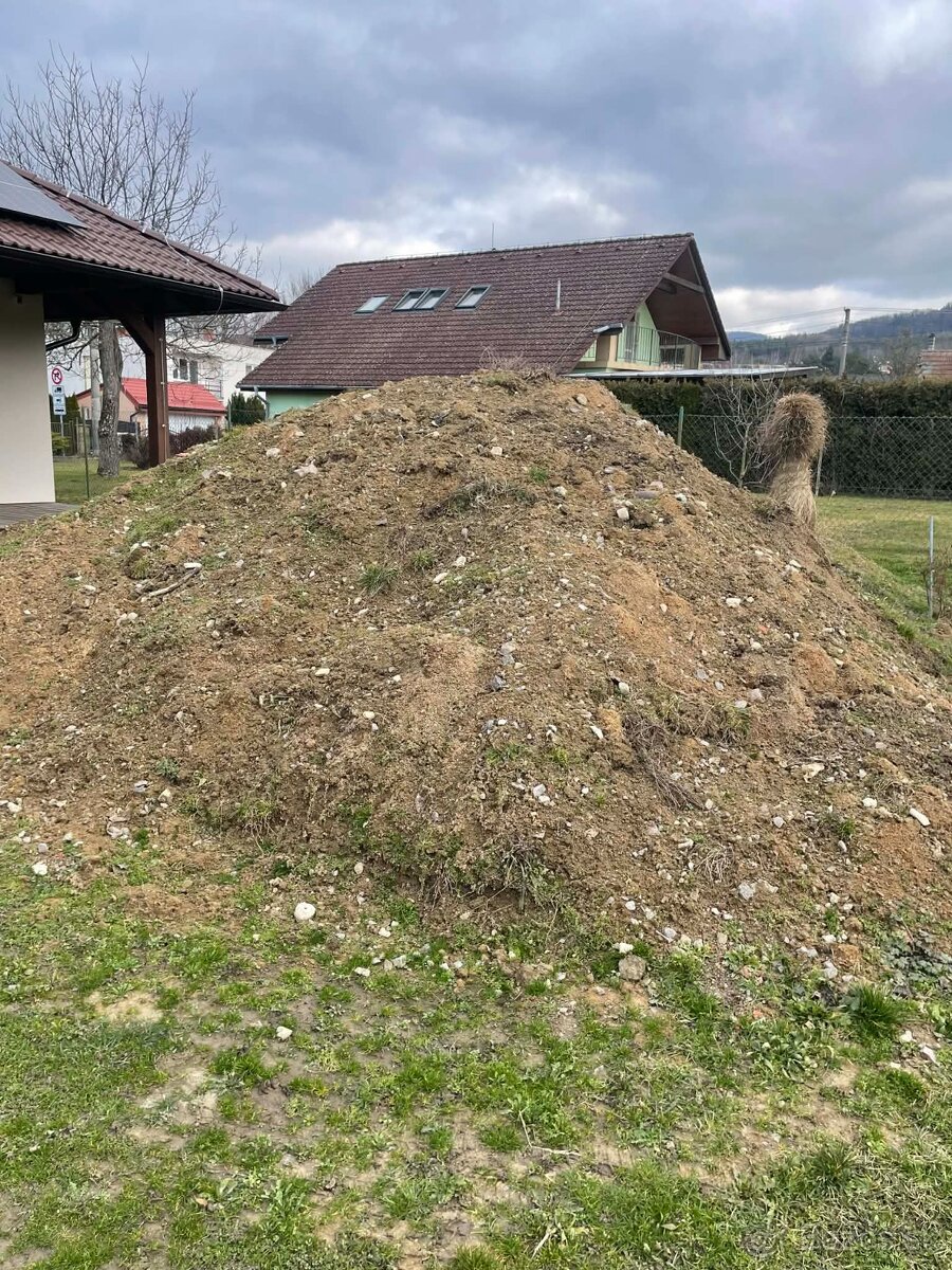 Darujem zeminu za odvoz