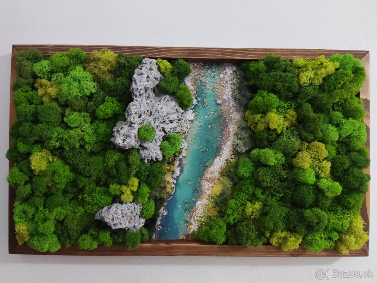 Machový obraz 54x32