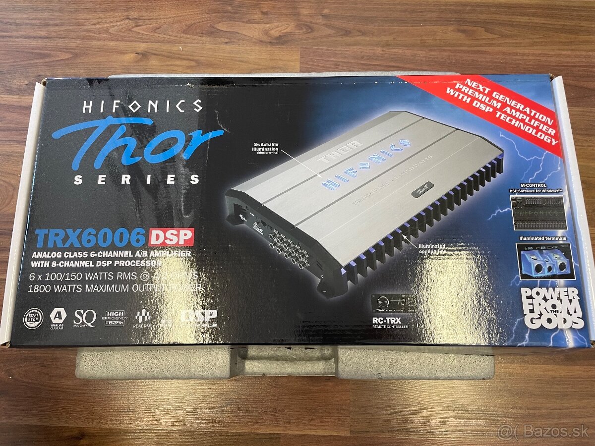 Zosilňovač Hifonics TRX6006DSP