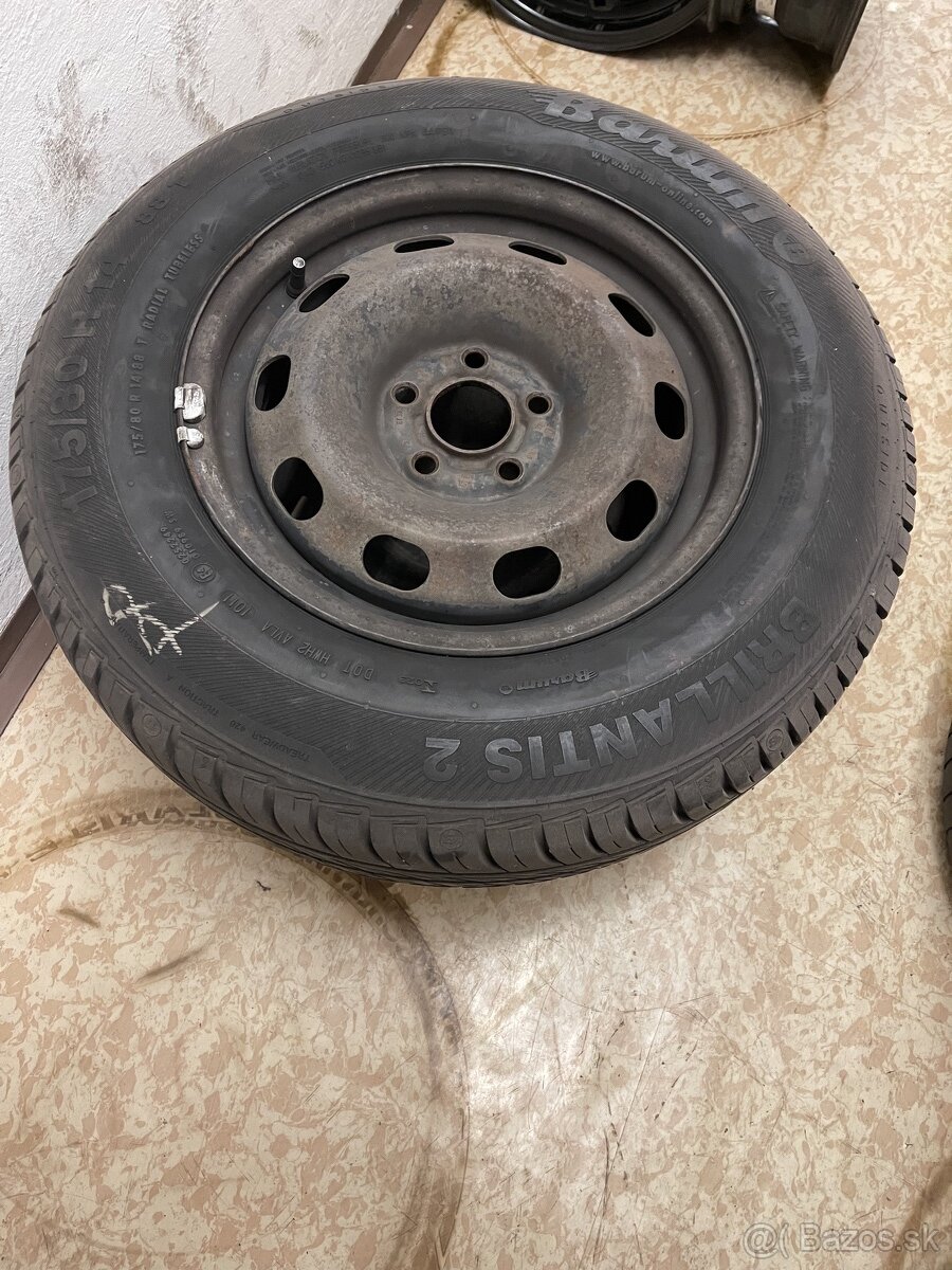 2x Disk r14 5x100 s pneu