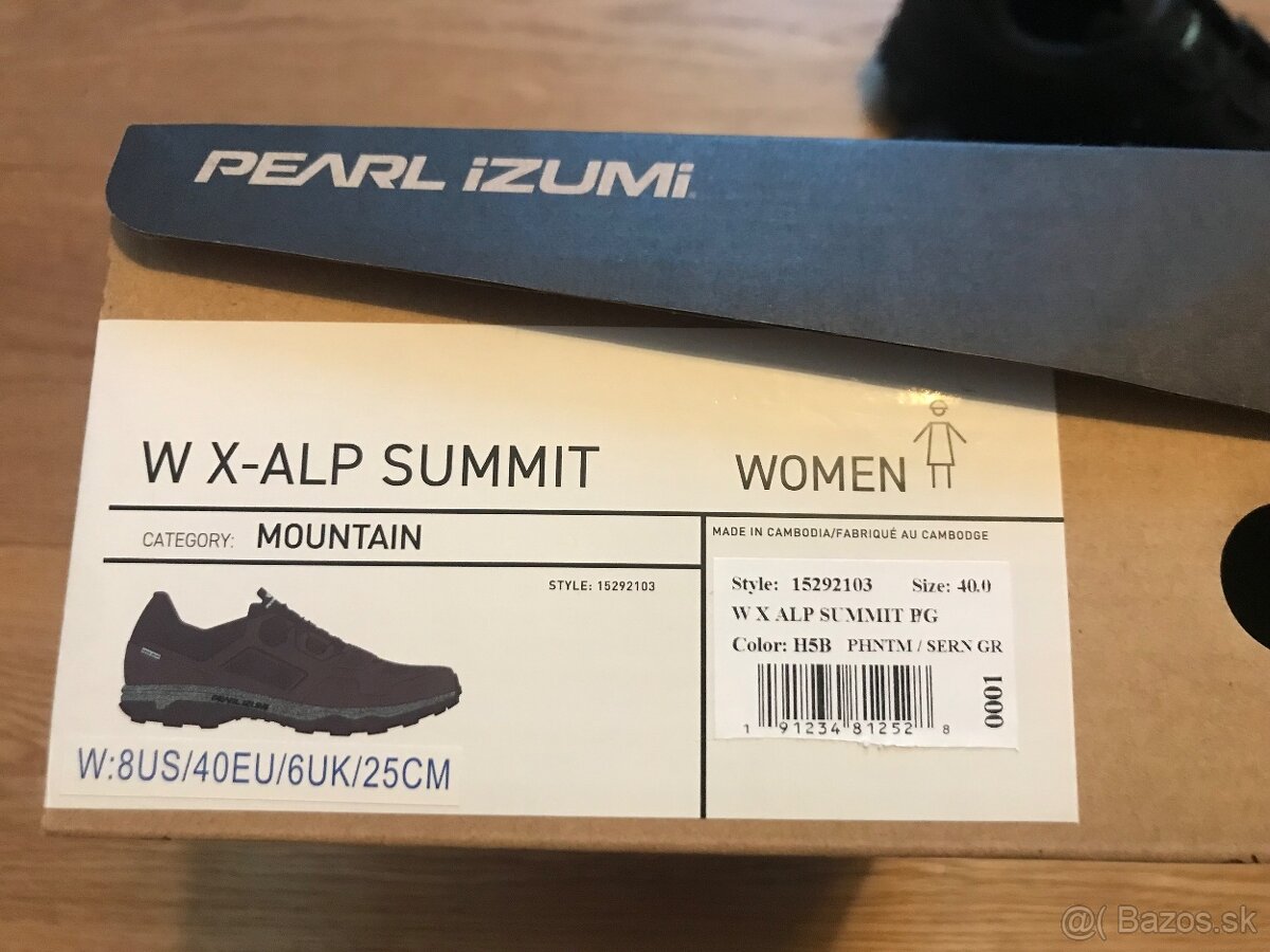 Mtb tretry damske 40eu/8us Pearl Izumi X-Alp Summit