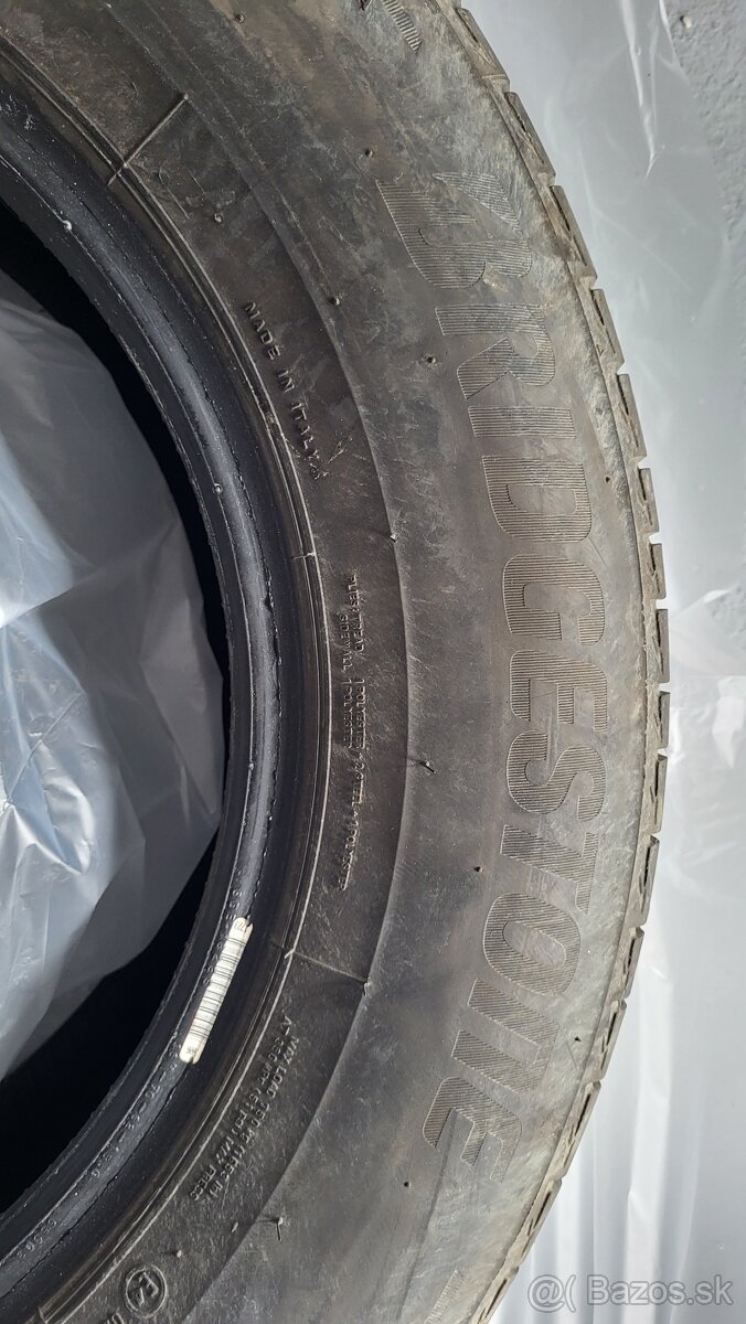 Letné pneumatiky 215,65 r16 Bridgestone