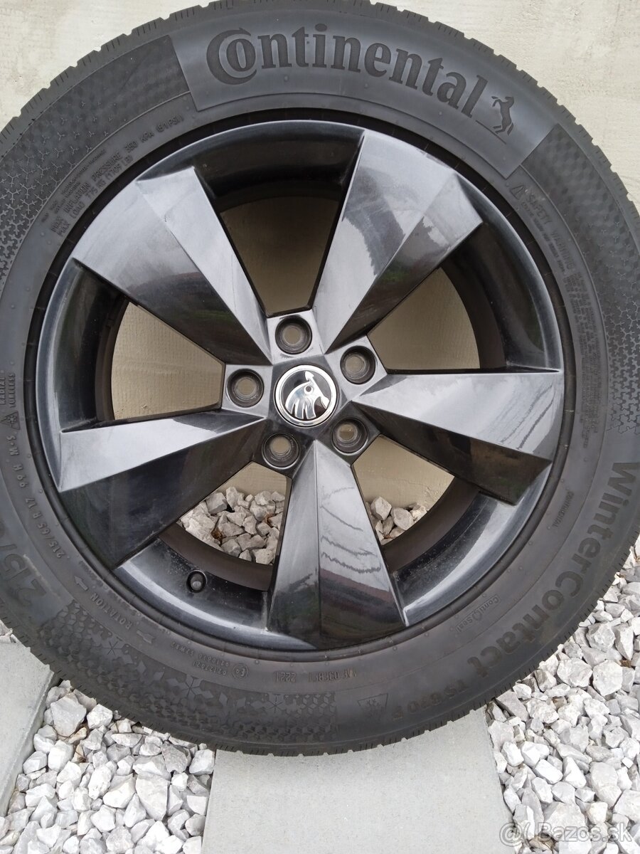 5x112 r17 originál Škoda Kodiaq, Superb