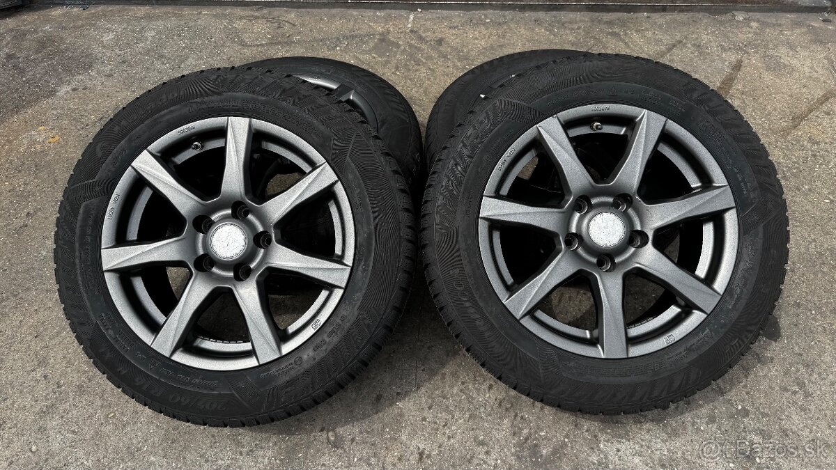 Toyota Verso Corolla Civic Duster MSW 205/60R16 disky kolesa