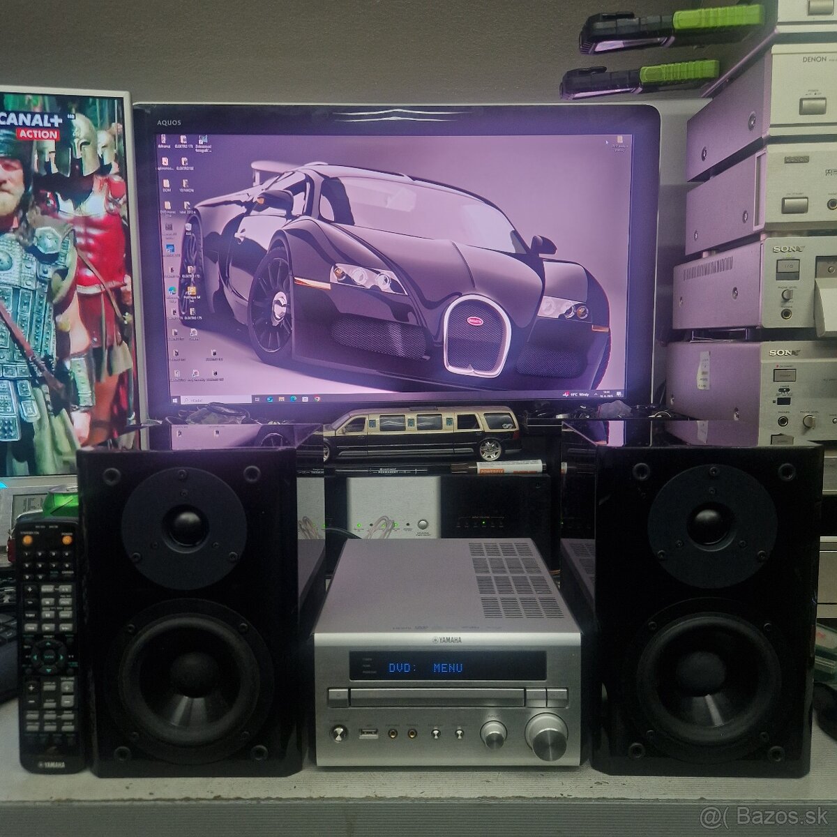 YAMAHA DRX-E730...DVD receiver + YAMAHA NX-E700...