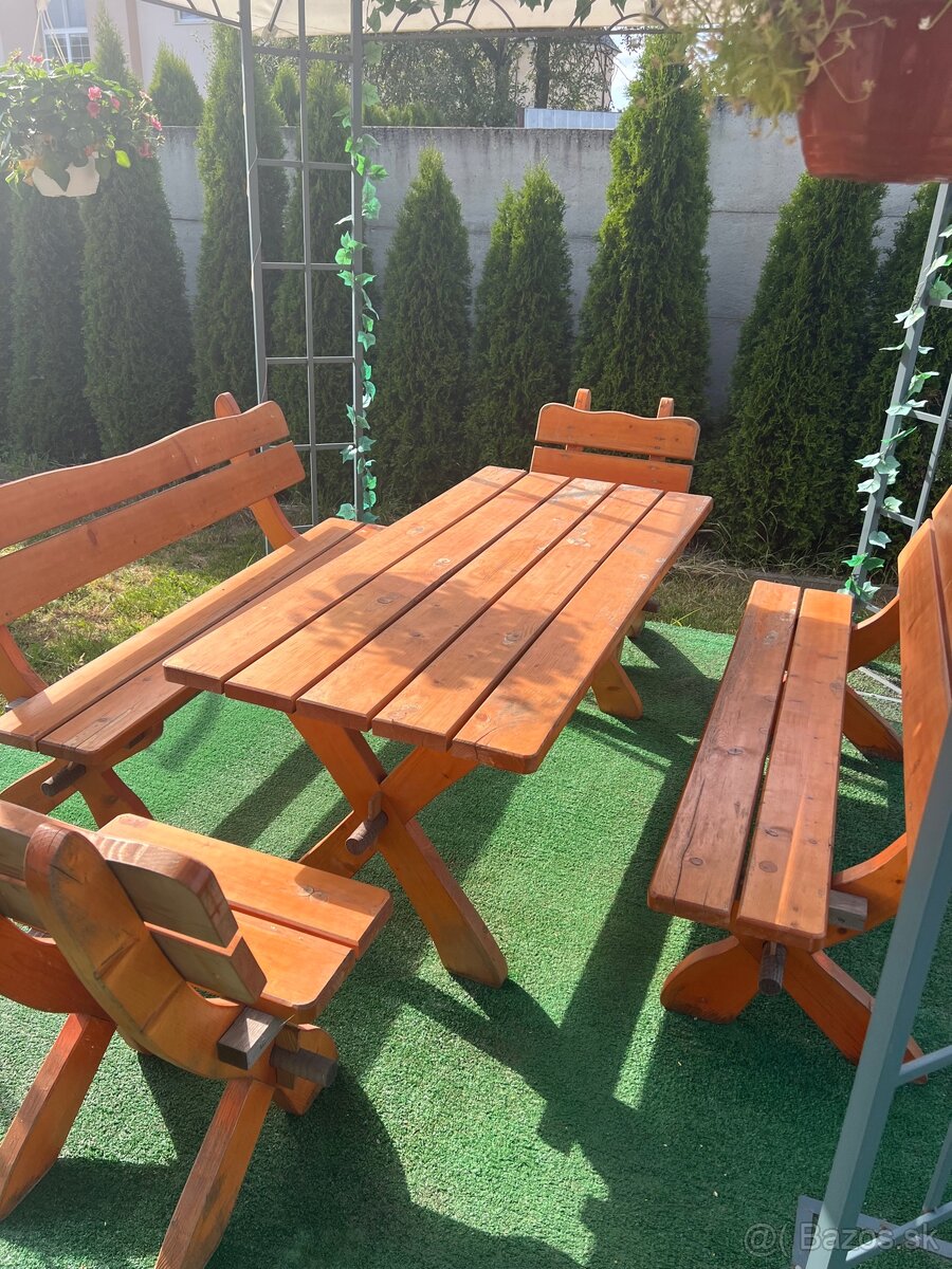 Záhradný set