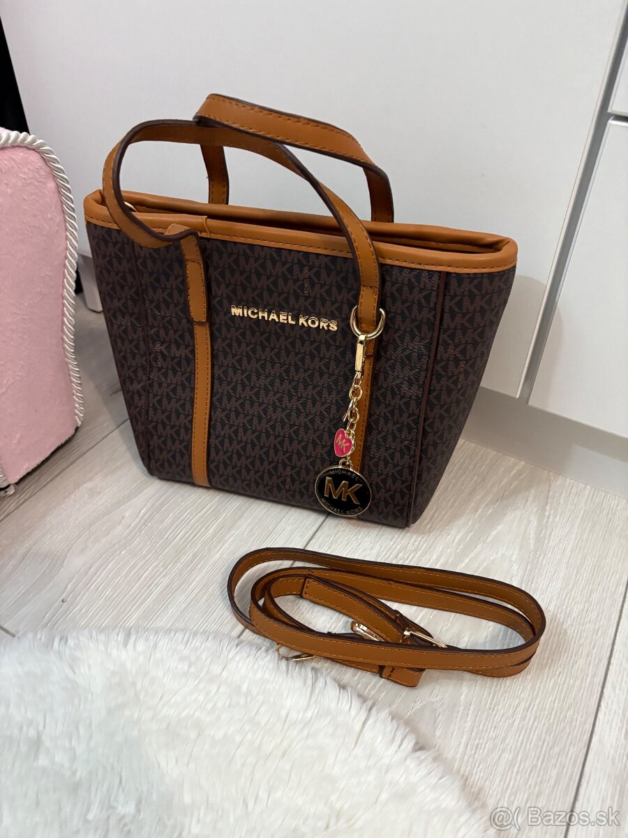 Hneda kabelka Michael kors