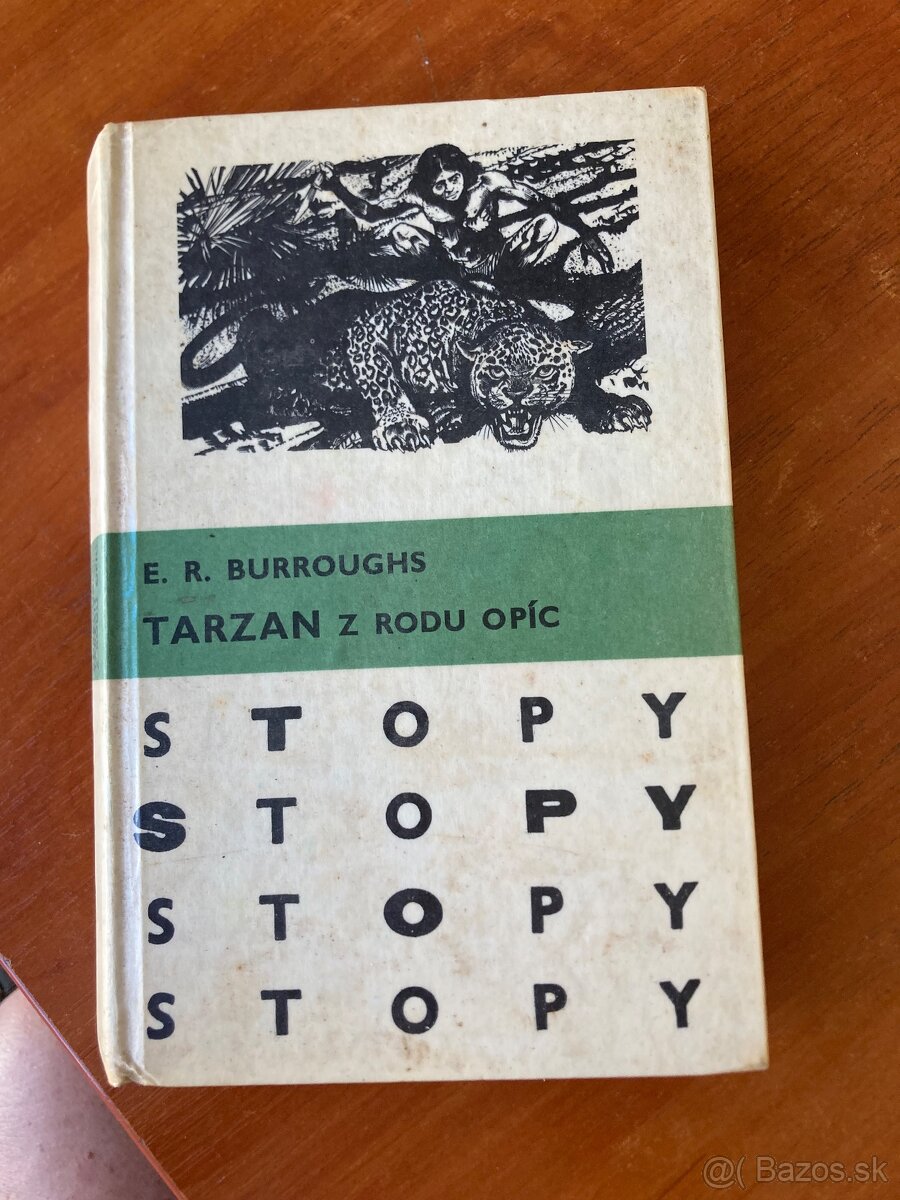 Predam knihu Tarzan z rodu opic