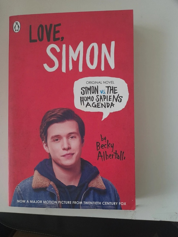 kniha - love, simon - en