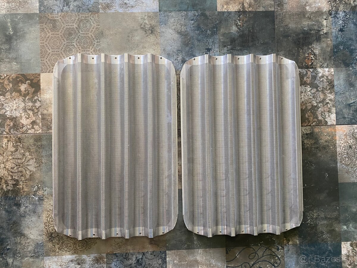 Plech na bagety 60x40x3,5cm - Hendi - 2x