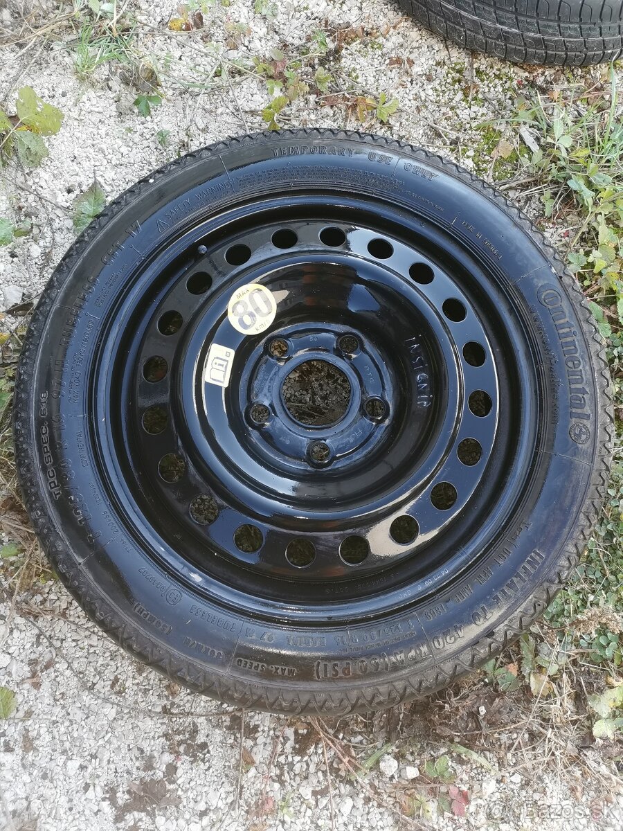 Predám dojazdovku 5x120