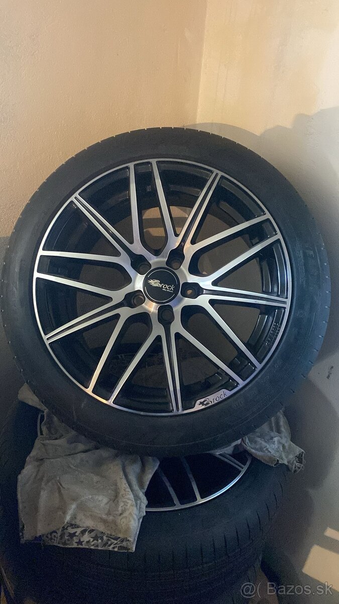 Predám disky s kolesami na VW Goodyear Eagle F1