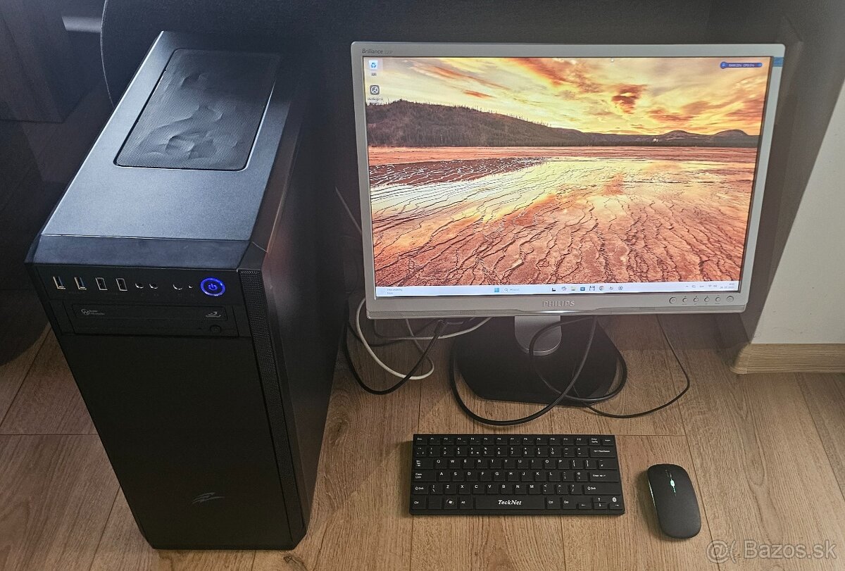 Stolný počítač Asus Intel i3 Cpu 16gb ram 500 GB ssd