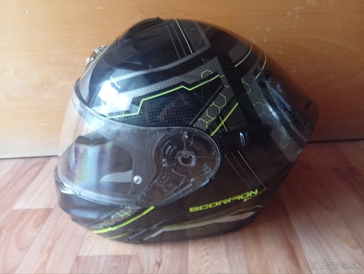 Scorpion Exo-920 Satellite Black Yellow Neon