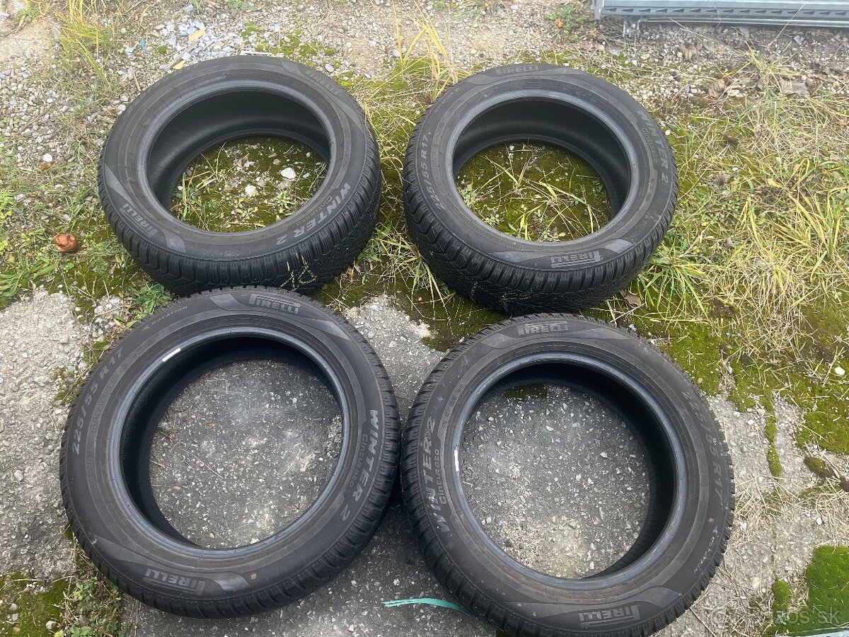 4ks Pirelli Cinturato Winter 225/55r17