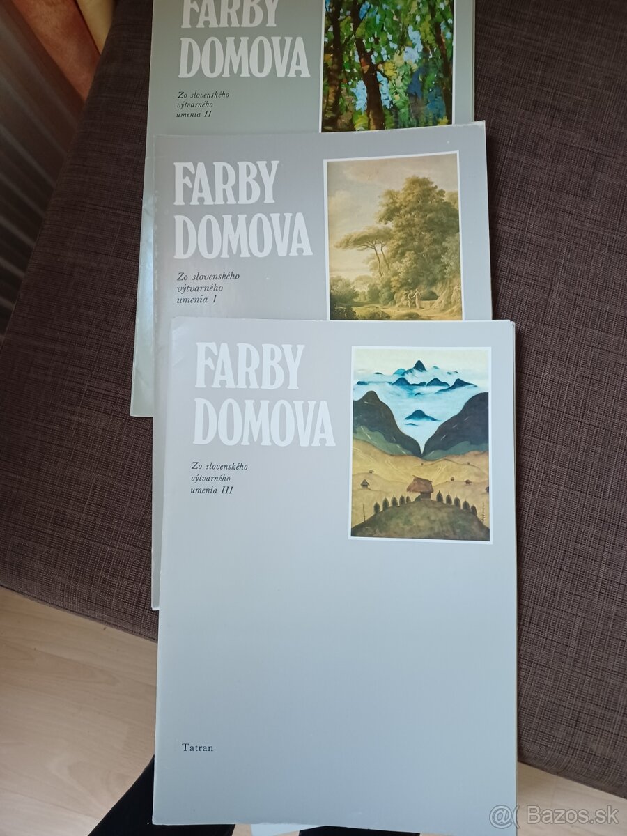 Predam dokumenty Fondu Slov. vytvarneho umenia - Farby do