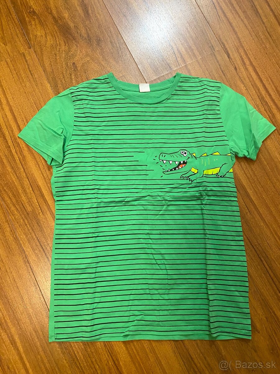 Tričko s krokodílom, 146-152 cm