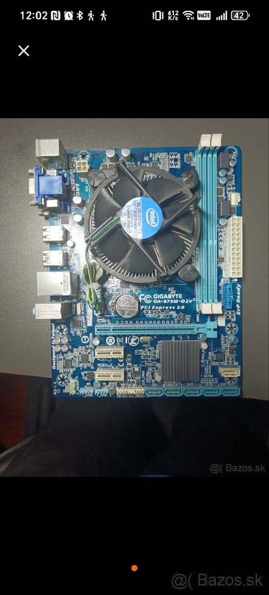 Intel Core i5-3330 + Gigabyte GA-B75M-D2V