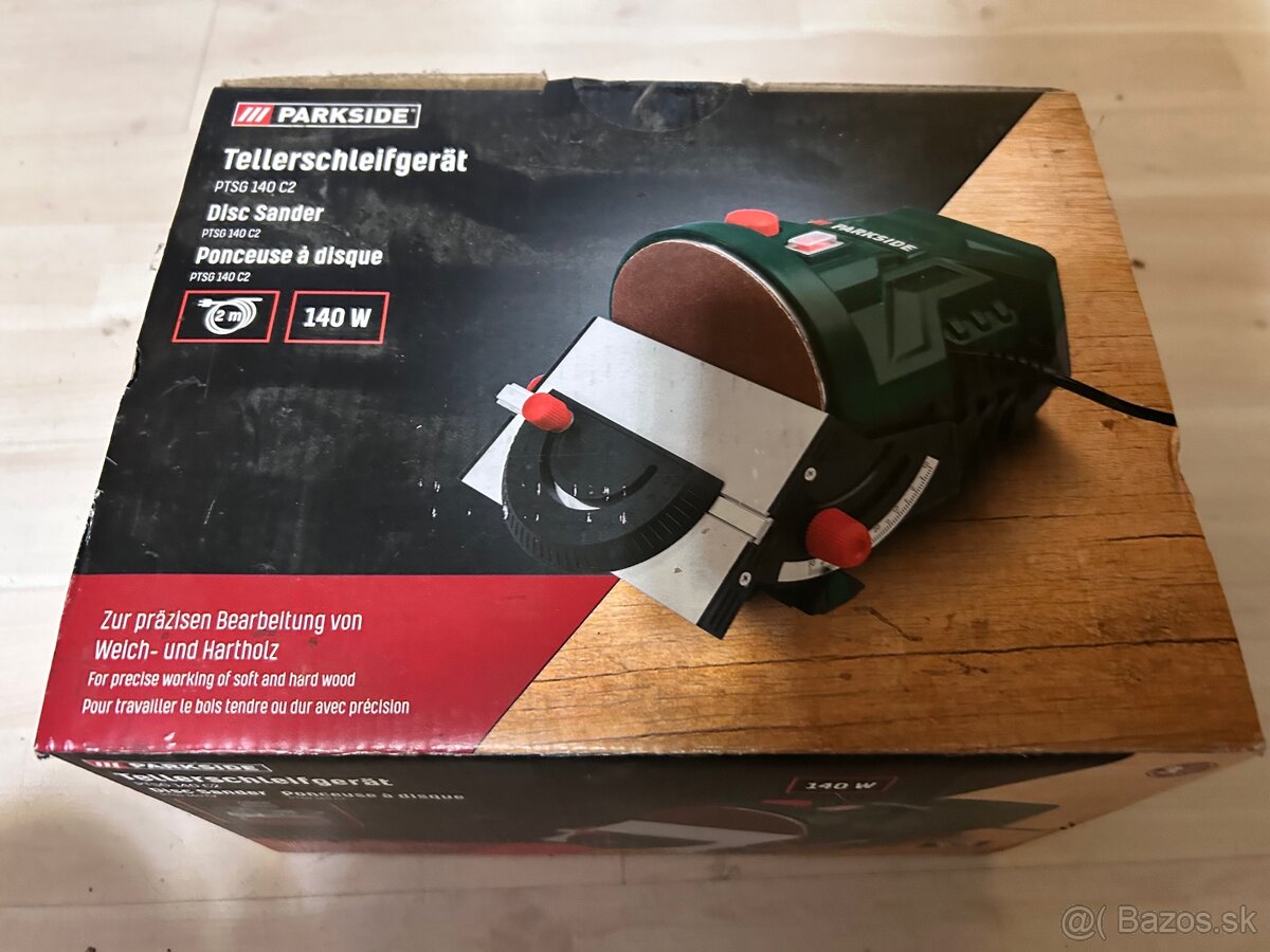 Predam tanierovu brusku Parkside PTSG 140 C2