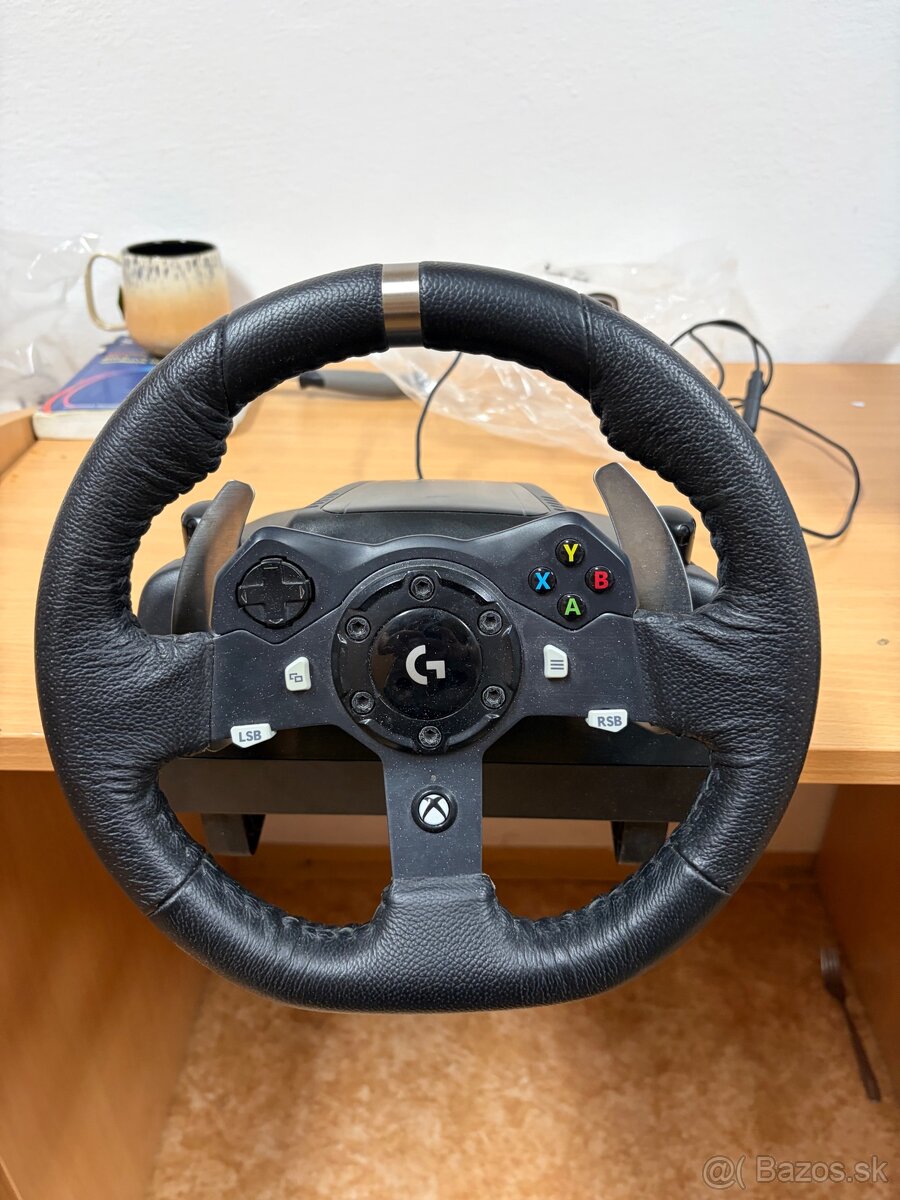 herný volant logitech g920