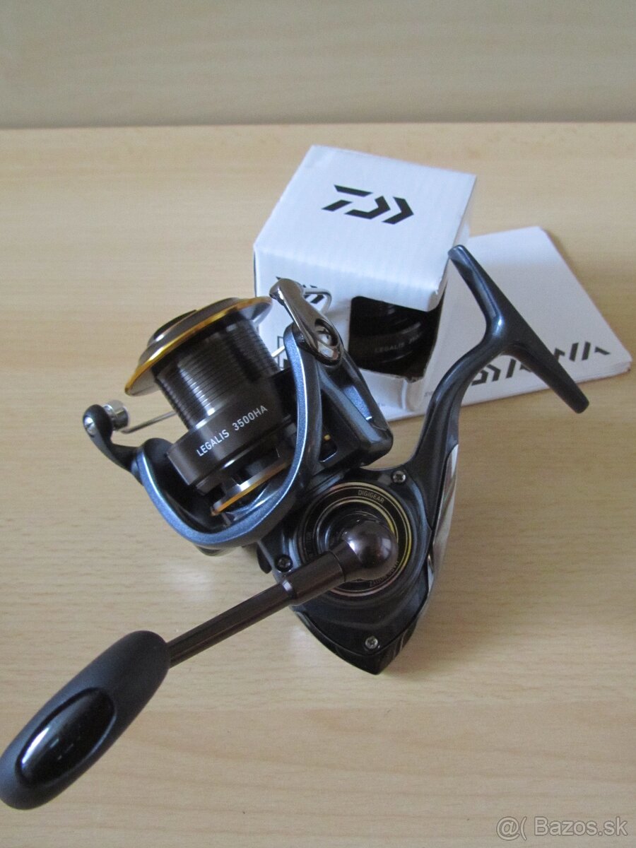 Daiwa Legalis 3500HA kovový naviják nový + náhr.cívka