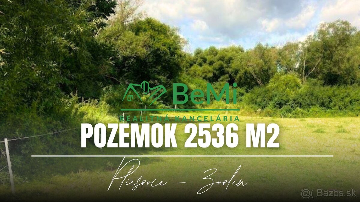 Pozemok pre chatu/mobilný dom