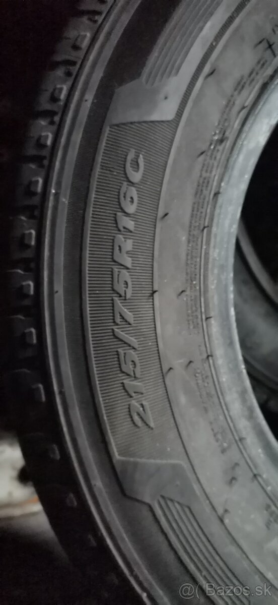 215/75 r16 C zatazove dodávkove 4ks99eur