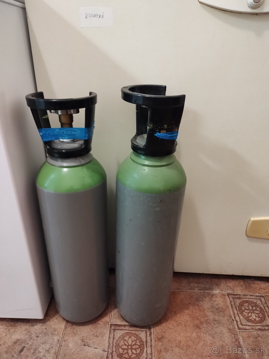 Tlakové fľaše pivoplyn 8l