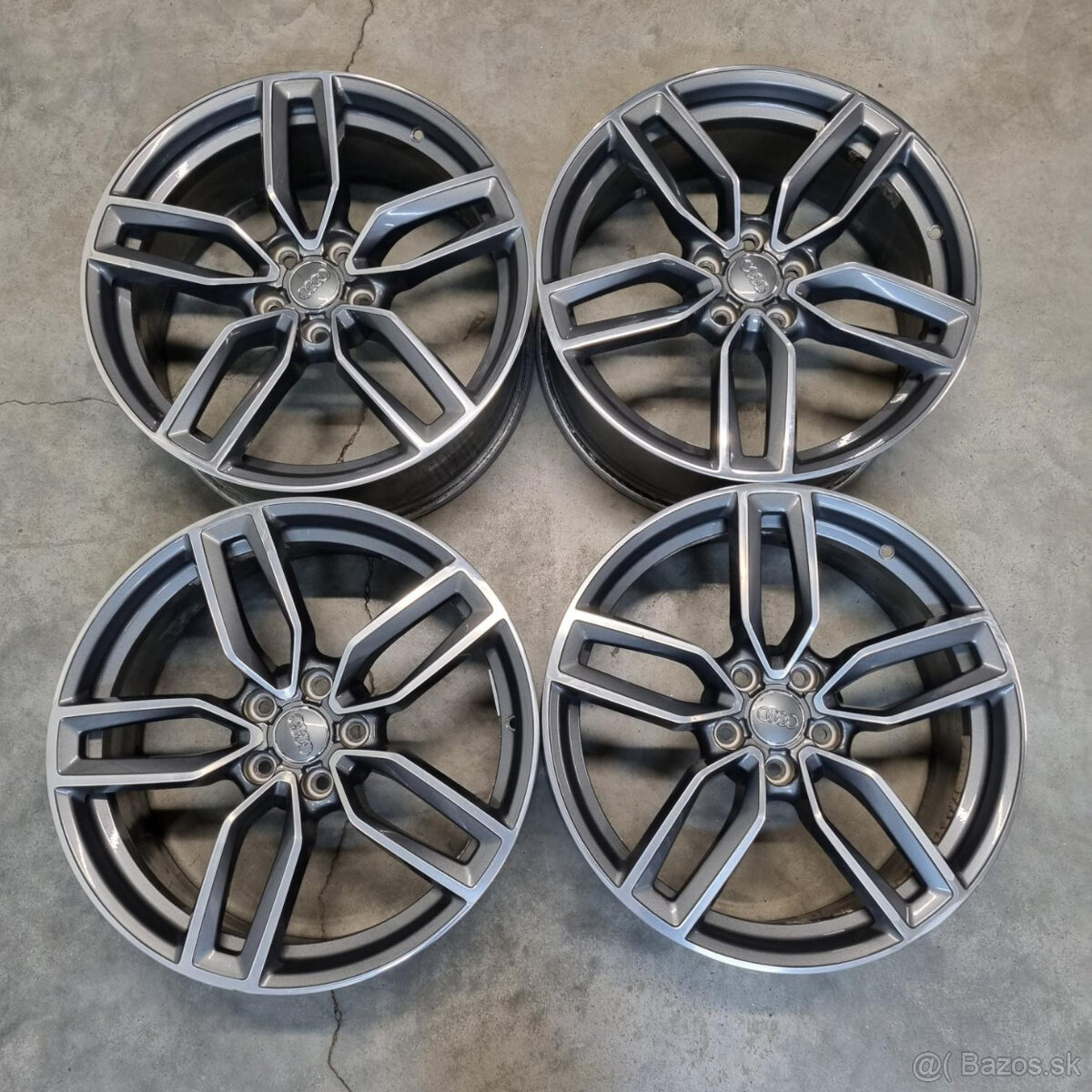 AUDI hliníkové disky 5x112 R19 8J ET49
