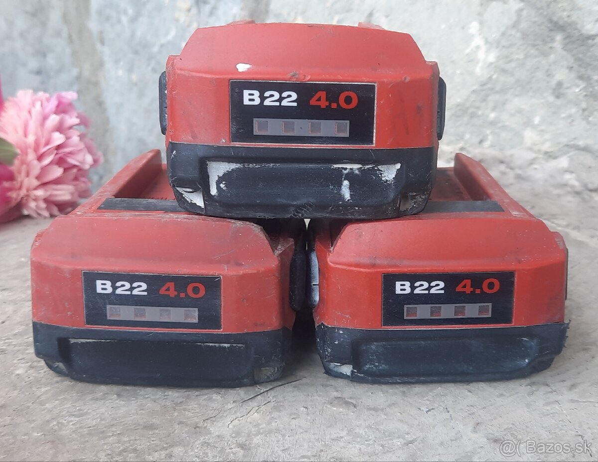 Hilti batérie b22 4.0