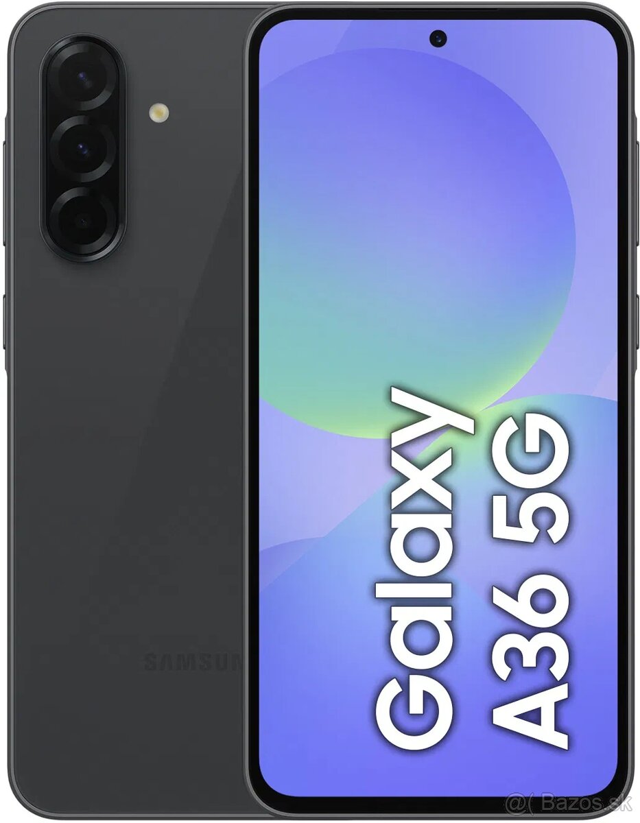 Predám Samsung A36 5G 6GB/128GB - Čierna ZARUKA 2r