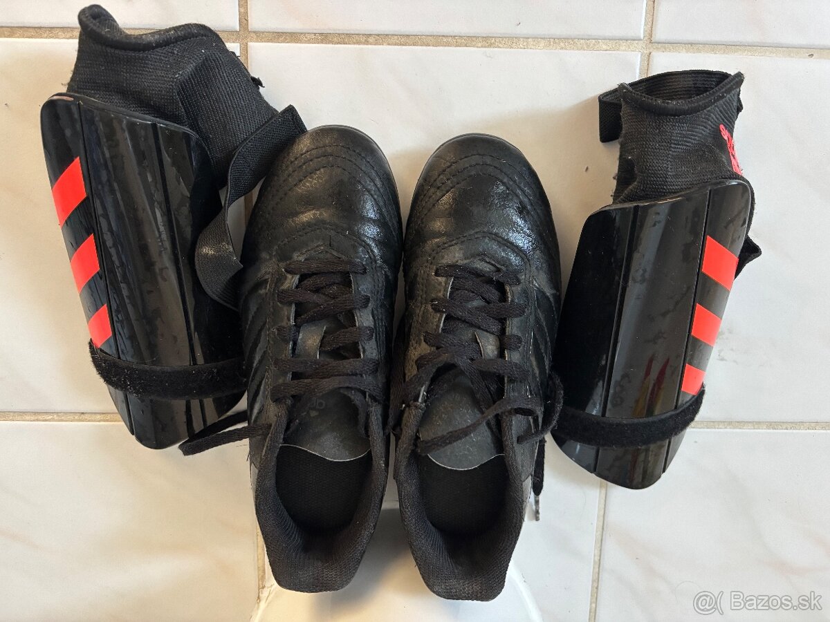 Detské kopačky a chrániče Adidas