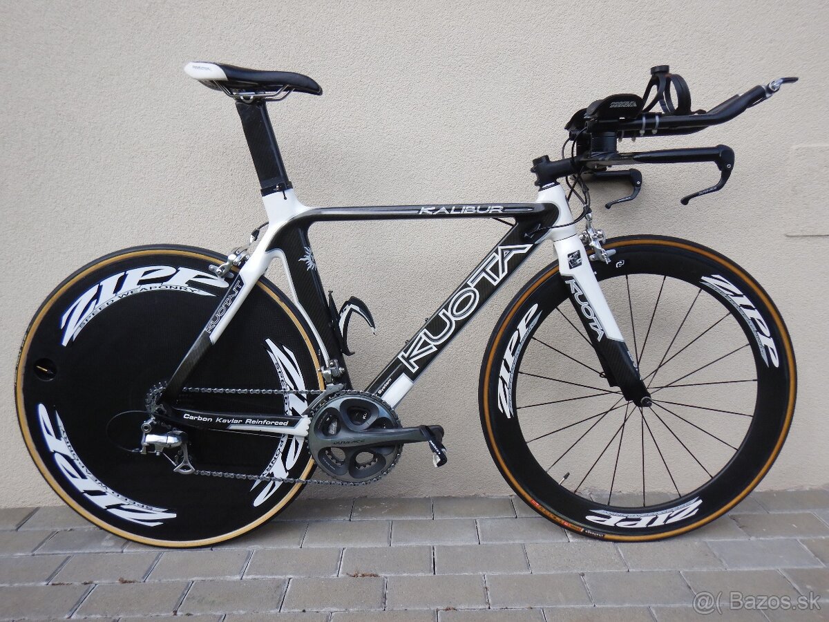 bicykel KUOTA, triatlon, časovka, komplet karbon, 8,2 kg