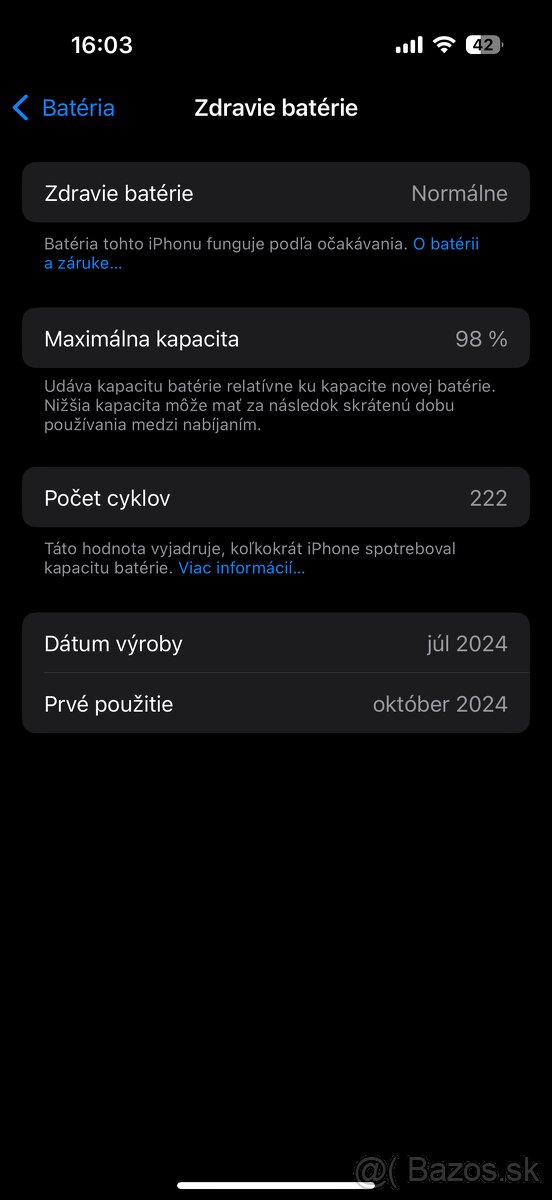 Iphone 16 pro 256gb