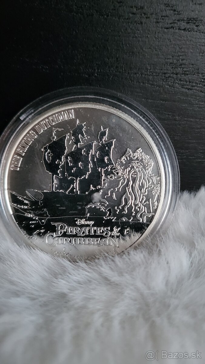Strieborna minca Flying dutchman Niue 2021 1oz