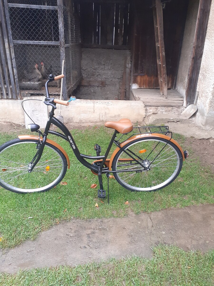 Predám   retro Bicykel GOETZE ECO 28" 1 Prevodový Čierny