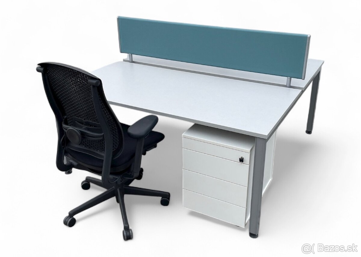 Kvalitné kancelárske dvojstoly Herman Miller
