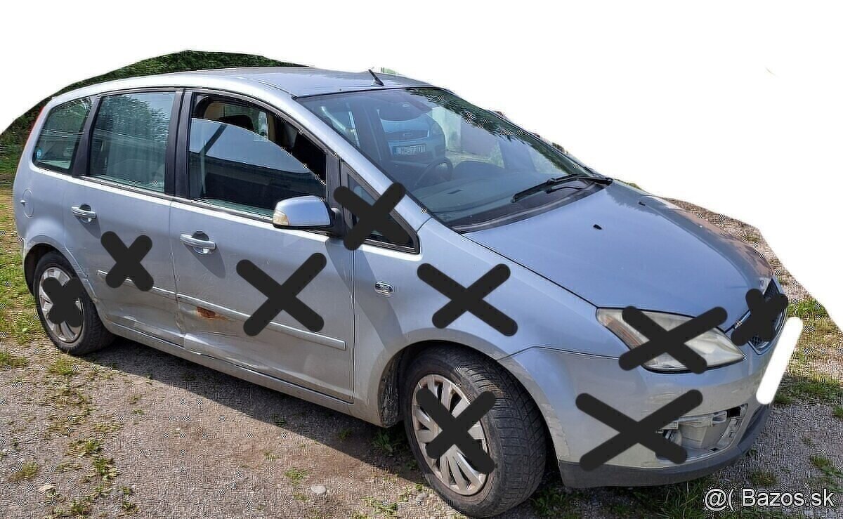 Predam Ford Focus C-Max, karoseria s motorom, prevodovkou.