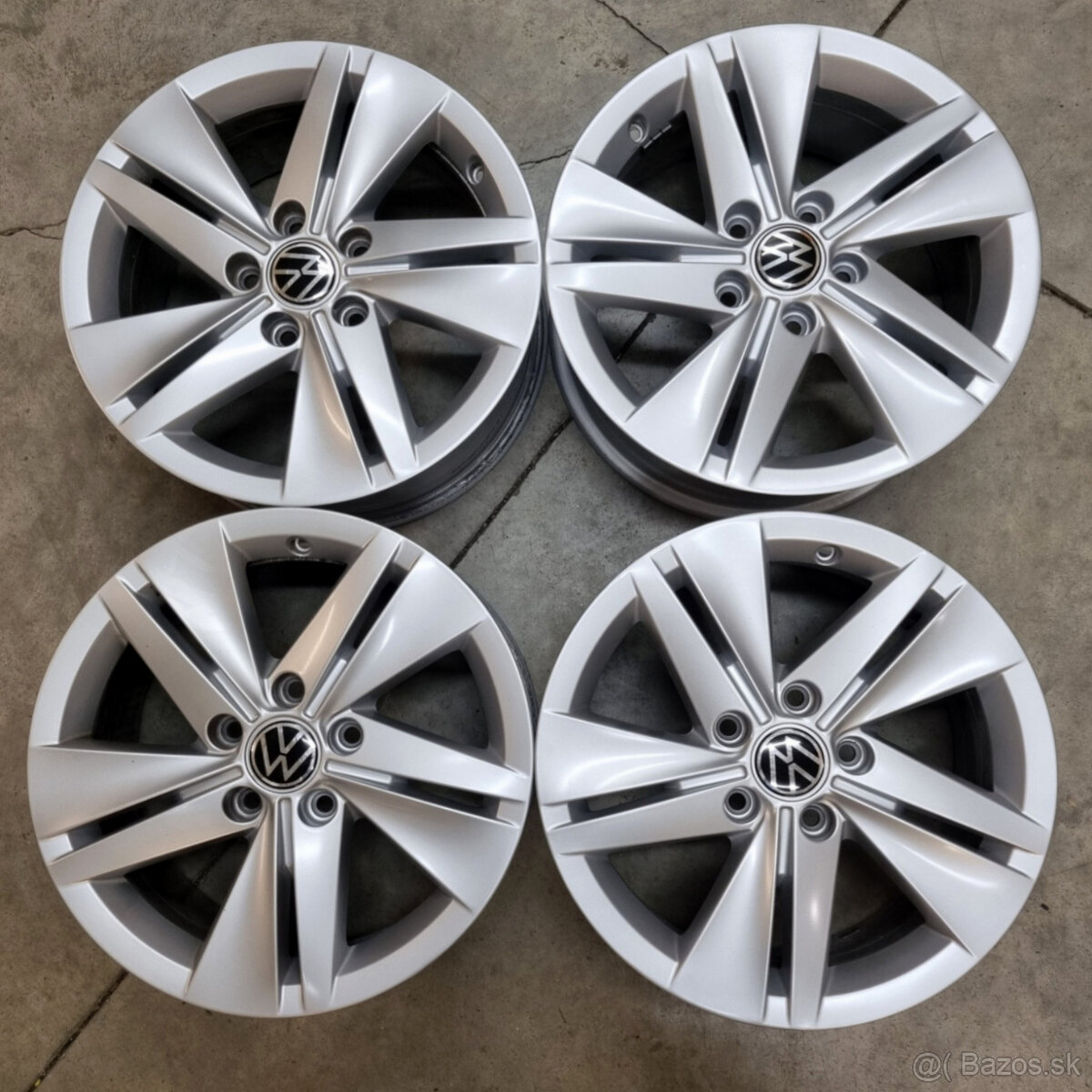 Hliníkové Volkswagen disky 5x112 R16 7J ET48