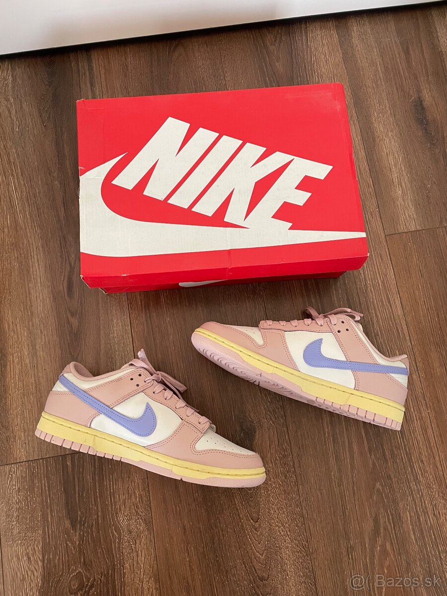 Tenisky Nike Dunk low pink oxford