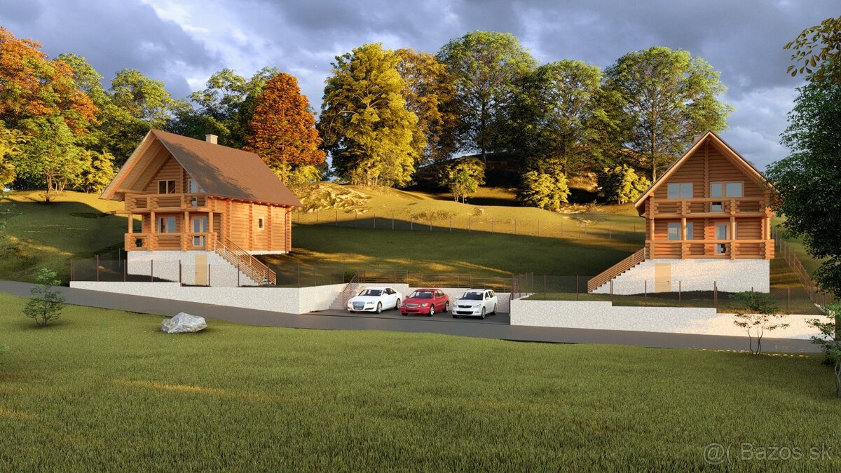 ZRUBOVÉ REKREAČNÉ CHATY – DOMAŠA - TURANY NAD ONDAVOU