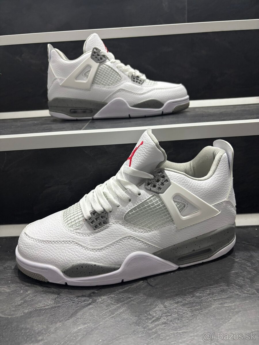 Air Jordan 4 White oreo , 44