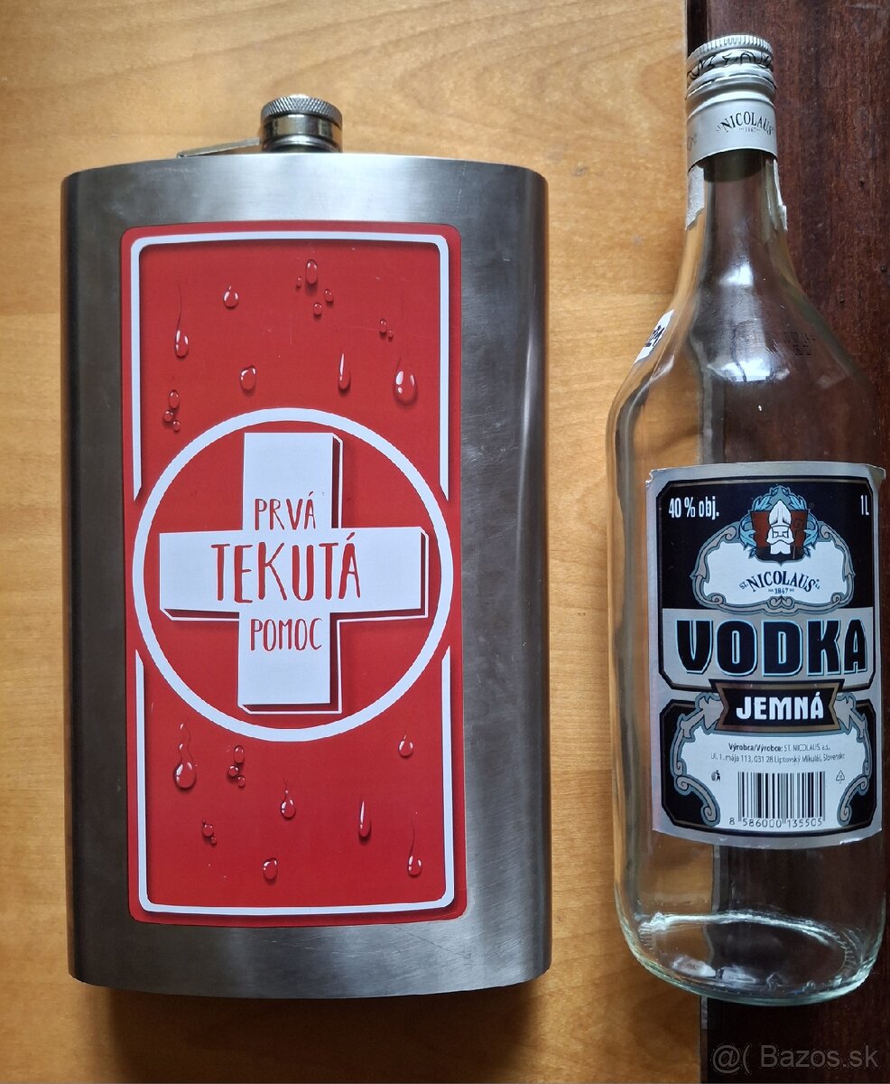 Predám ocelovú ploskačku 1L